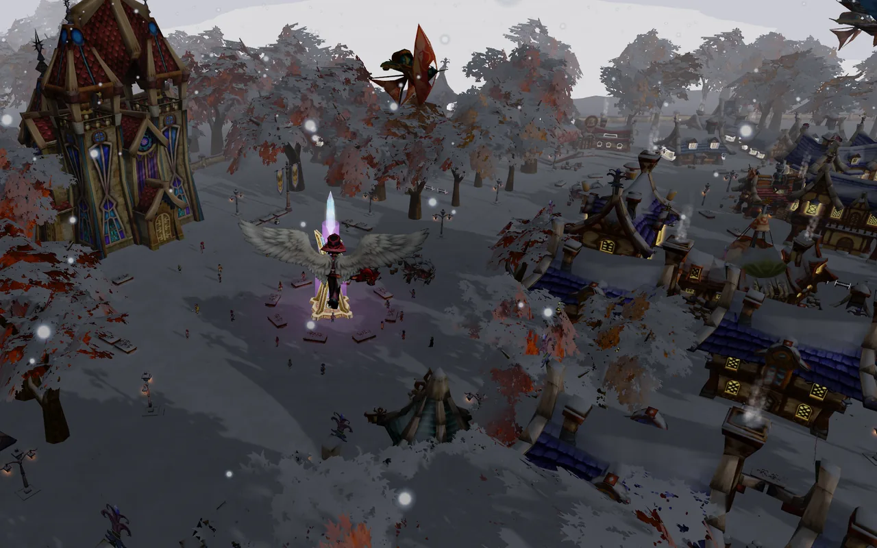 Dynamic weather in the world of Floating Realms